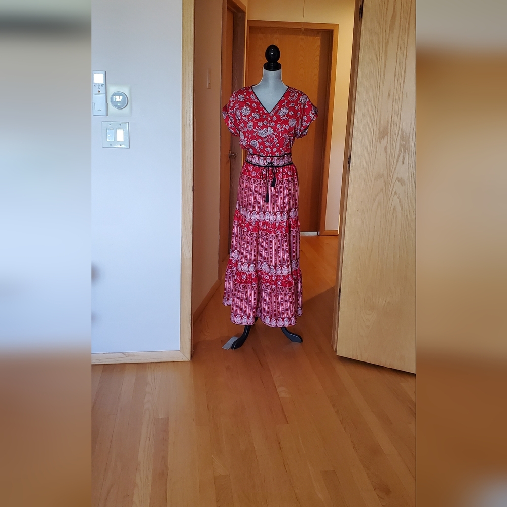 BNWT  RALPH LAUREN 100% cotton maxi dress